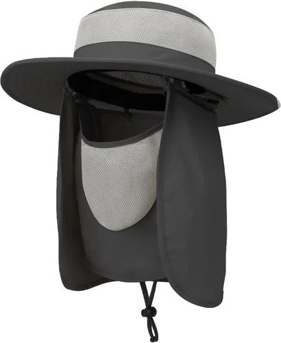 Miniatura 8 de Outdoor Sun Hat UPF 50 Protection Waterproof Fishing hat Face Cover Summer Neck Flap Hat