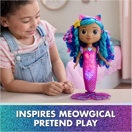 Miniatura 5 de Muñeca de sirena de Gabby's Dollhouse Movie con diseño de sirena, multicolor, 6074338