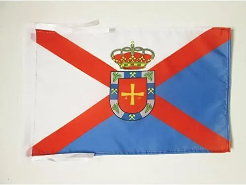 Miniatura 754 de Bandera de México AZ FLAG, 45.7 x 30.5 cm, con cordones - Pequeñas banderas mexicanas de 30 x 45 cm - Bandera de 45.7 x 30.5 cm