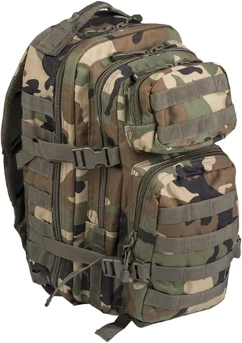 Miniatura 13 de Mil-Tec Mochila de asalto unisex, resistente, duradera, ligera, ergonómica, versátil, táctica, para acampar al aire libre, senderismo, con correas