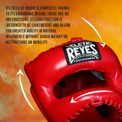 Miniatura 3 de CLETO REYES Casco tradicional de boxeo para hombres y mujeres, protector para la cabeza, protector facial, deportes de combate
