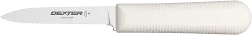 Parer festoneado de 3¼" Blanco