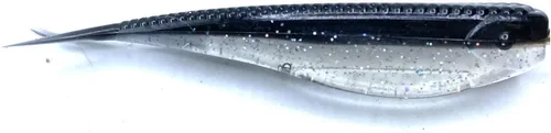 Miniatura 18 de Phat Pak Baits - Micro Drunkin Shad Tiny Fluke Style LiveScope FFS Soft Jerkbait 2.5" 30ct Soft Plastic BFS Bass Fishing Lure Yellow Perch