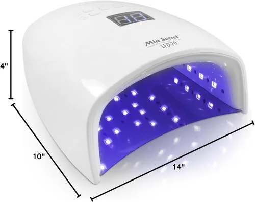 Miniatura 2 de Mia Secret - LÁMPARA PROFESIONAL DE CURADO LED UV Inalámbrico Recargable 48 vatios - Gel de Uñas