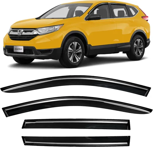 Miniatura 36 de Viseras laterales adhesivas para ventana de lluvia, deflectores de ventilación para Toyota RAV4 2019 2020 2021 2022, 4 piezas teñidas de humo