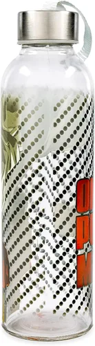 Miniatura 3 de JUST FUNKY One Punch Man - Botella de agua de vidrio (18 onzas)