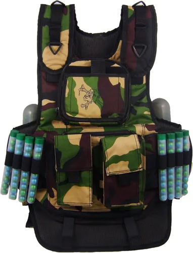 Miniatura 2 de MAddog® Chaleco táctico deportivo de paintball arnés