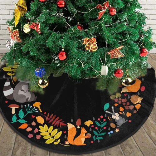 Corona de bosque de hongos gótico para árbol de Navidad, hermosa para adornos de fiesta de Navidad, accesorio de decoración de vacaciones, 36"