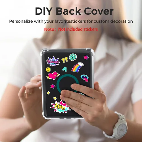 Miniatura 7 de iDLEHANDS Funda magnética transparente para Kindle Paperwhite de 7" de 12ª generación 2024 y Kindle Colorsoft - con AirBag compatible con iPhone