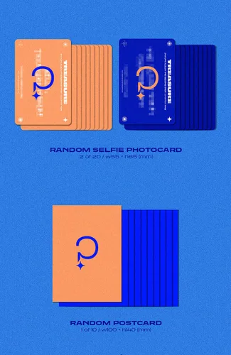 Miniatura 6 de ( PHOTO BOOK Ver. ) TREASURE THE SECOND STEP : CHAPTER TWO 2nd Mini Album ( LIGHT GREEN + DEEP BLUE - 2 Ver Full Set )+1ea Folded Poster(First Press