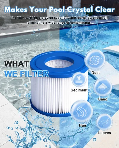 Miniatura 5 de Filtro de spa para bañera de hidromasaje tipo VI (paquete de 4) Filtro de piscina para 90352E 58323 90427E 58323E