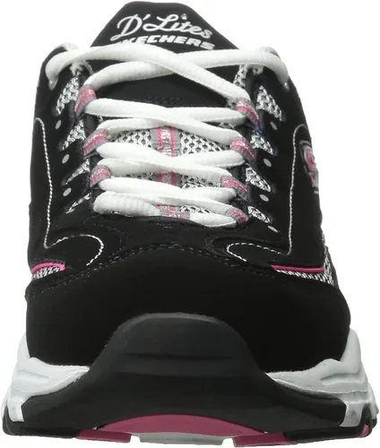 Miniatura 9 de Skechers D'Lites-Life Saver - Tenis de espuma viscoelástica con cordones para mujer