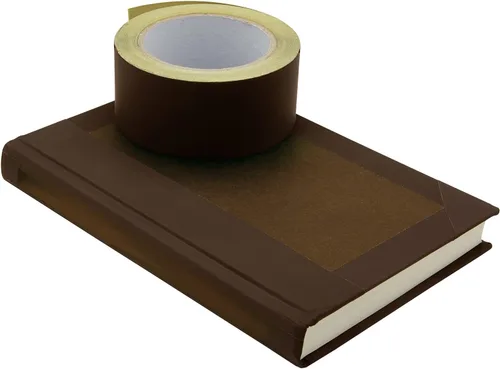 Miniatura 2 de Koltose by Mash Cinta de encuadernación marrón, cinta de reparación de libros de tela para encuadernadores, manualidades con bisagras de tela de 2