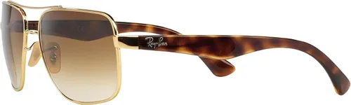 Miniatura 3 de Ray-Ban RB3483 - Gafas de sol cuadradas de metal para hombre