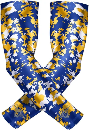 Miniatura 12 de Bucwild Sports Baseball Arm Sleeve - Youth & Adult 1 Pair - Football Basketball Cycling Tennis Bandera de EE.UU