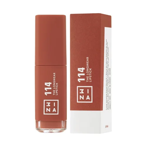 Miniatura 5 de 3INA The Longwear Lipstick - Lápiz labial mate para mujer - Hidratante con 12 horas de uso prolongado - a prueba de transferencia y altamente