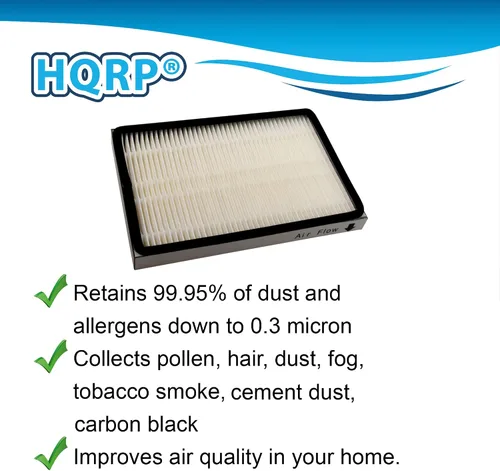 Miniatura 3 de HQRP Reemplazo del filtro HEPA de escape para Sears Kenmore EF-1 EF1 86889 20-86889 40324 KC38KCEN1000 53295 8175062 WPL4370417 2086889 piezas