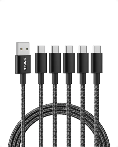 Miniatura 13 de Anker Cable de USB a USB C, cable de carga de USB A a USB C para Samsung Galaxy S10 o S10+, LG V30, Beats Fit Pro y más (USB 2.0), color negro