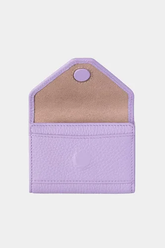 Miniatura 91 de grande Estuches para tarjetas 3639, Naranja, Tarjetero de cuero con cierre magnético, cartera pequeña de acordeón para mujer