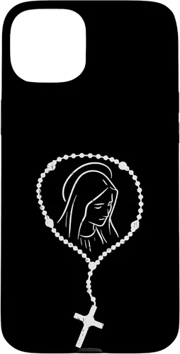 Miniatura 8 de iPhone 11 Rosario Virgen María Dios Jesús Fe religioso católico estuche de regalo