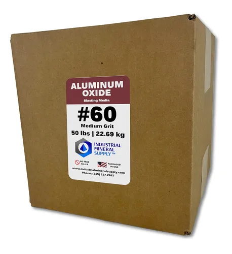 Miniatura 2 de Óxido de aluminio - 50 lbs. o 22.69 kg. - Medios abrasivos de chorro de arena para arenadores, pistolas de chorro de arena y cabinas de chorro