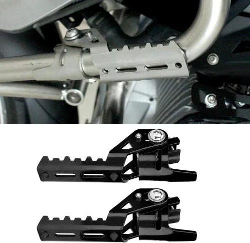 Miniatura 6 de Reposapiés delantero para motocicleta, accesorios para BMW R1200GS 2013-2017 (negro)