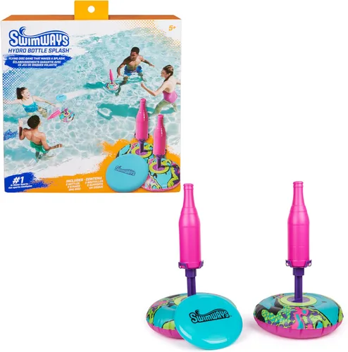 Miniatura 10 de SwimWays Hydro Hockey - Juego de mesa de hockey acuático inflable flotante, juguete de piscina para niños de 5+ años Hockey inflable