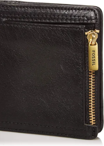 Miniatura 4 de Fossil Logan - Cartera plegable de cuero con bloqueo RFID para mujer