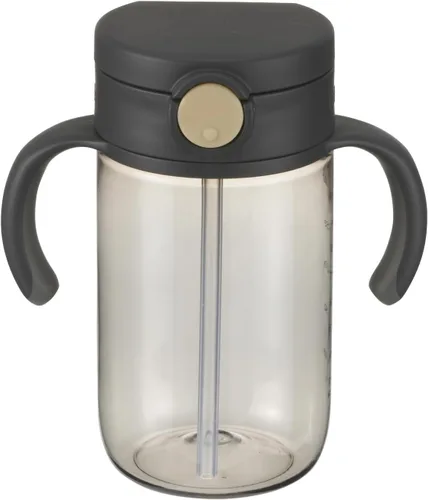 Miniatura 11 de Vaso para beber con popote de silicona y asas extraíbles, 10 onzas, fácil agarre para bebés y niños pequeños Honeydew
