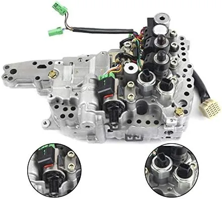 Miniatura 2 de JF011E RE0F10A Cuerpo de válvula de globo metálico para Nissan Altima Sentra Dodge F1CJA CVT (2 Sensores de Presión)