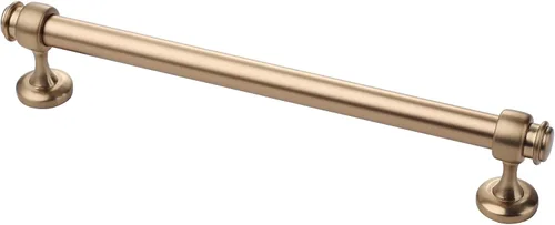 Miniatura 21 de Alzassbg - Paquete de 10 tiradores dorados cepillados para gabinete, manijas de cocina de 3 pulgadas (76mm) de centro a centro de agujero, barra