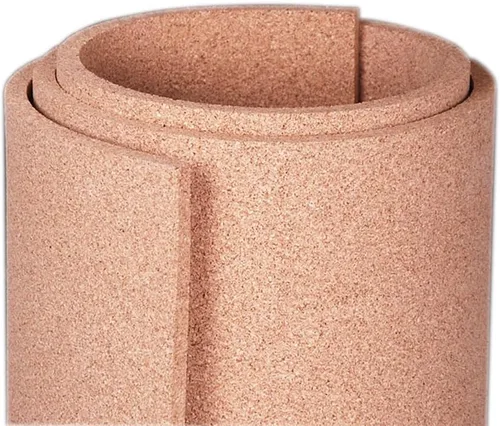 Manton Cork Rollo de corcho de alta calidad, 4 x 4 x 1/2 pulgadas, material de grado 100% natural para tablones de anuncios, fotos decorativas y