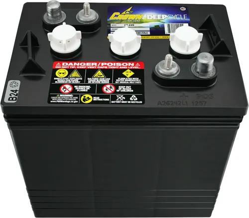 Miniatura 5 de PowerStar Crown CR-220 Group GC2 6V 220 Ah Batería X4