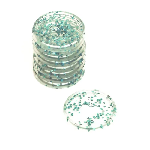Miniatura 17 de Craftelier - Anillas de Disco M Metálicas con Corte de Troquel en Forma de Corazón para Encuadernación de Scrapbooking para Planners, Agendas