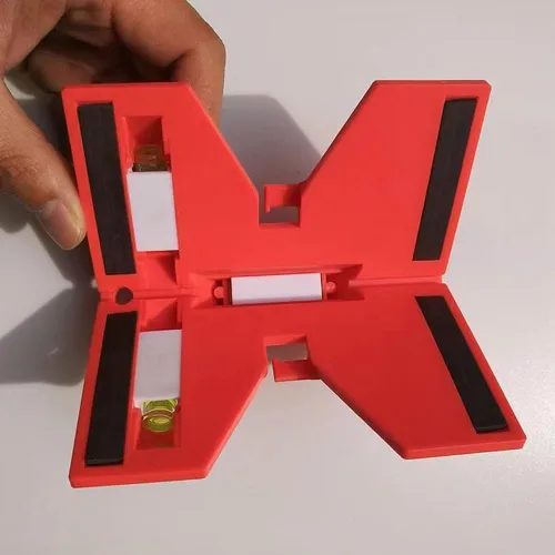 Miniatura 5 de 2 piezas de nivel de poste magnético para nivelación de tuberías, postes y vigas (versión mejorada)