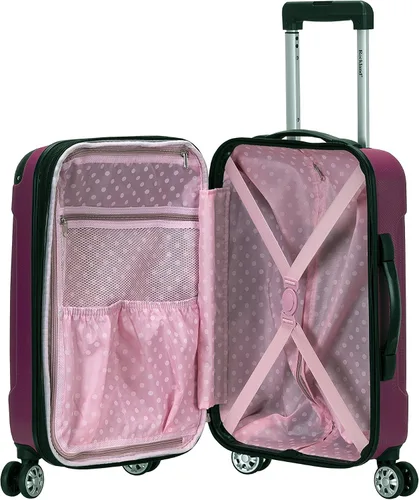 Miniatura 5 de Rockland London Equipaje con carcasa rígida con ruedas, Magenta), F1901-MAGENTA