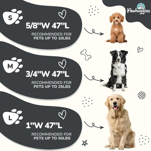 Miniatura 5 de Correa de perro beige para perros pequeños, 4 pies, 90% rayón derivado de bambú, correa de perro 10% poliéster, resistente y duradera, mango con una