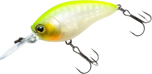 Miniatura 10 de YO-Zuri 3DR-X Crank MR - Señuelo flotante para bajo de 1.969 in, color Prism Clown
