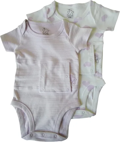 Miniatura 29 de Camiseta interior de tubo de alimentación para bebés, niños pequeños y niños