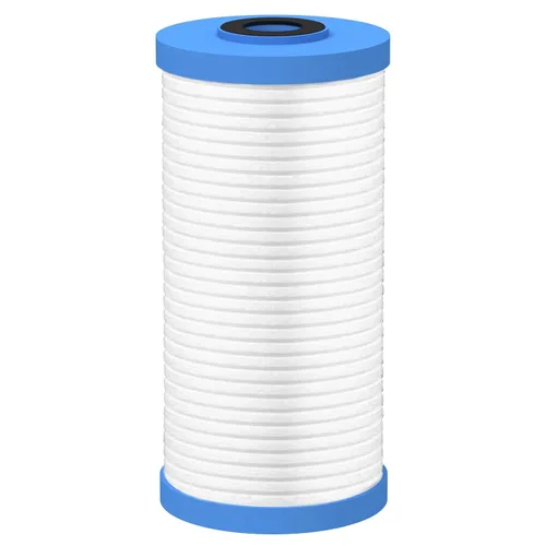 Miniatura 10 de Filtro de agua para toda la casa, carcasa de filtro de acero inoxidable, filtro de sedimentos de 10 x 4.5 pulgadas, sistema de prefiltración