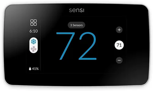 Miniatura 16 de Sensi Touch 2 - Termostato inteligente con pantalla táctil a color, 100 años de experiencia, programable, Wi-Fi, privacidad de datos, fácil