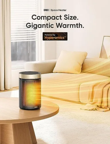 Miniatura 4 de Dreo Ventilador de torre inteligente, control de voz WiFi, para dormitorio interior y oficina en casa, calentadores de espacio Dreo