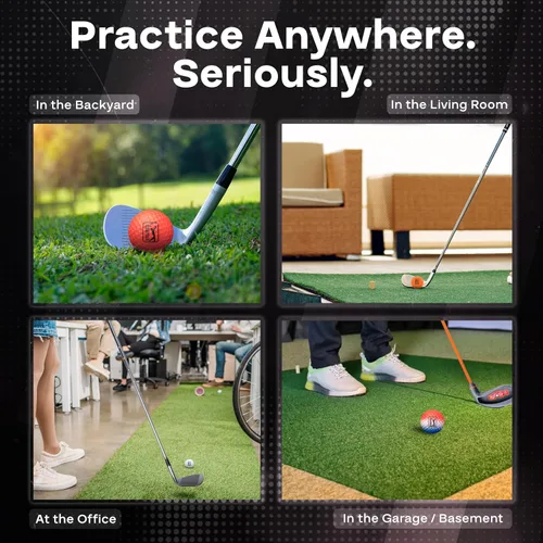 Miniatura 3 de Golfgen Foam Practice Golf Ball Set, Simulates Actual Ball Flight, Indoor and Outdoor Training Balls, Golf Training Balls