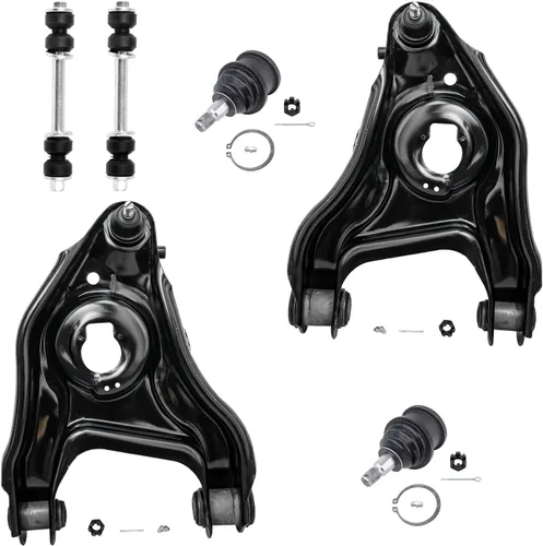Miniatura 30 de Detroit Axle - Kit de brazos de control de extremo delantero 4WD para Ford 04-08 F-150, 06-08 Lincoln Mark LT, 4 extremos de barra de acoplamiento