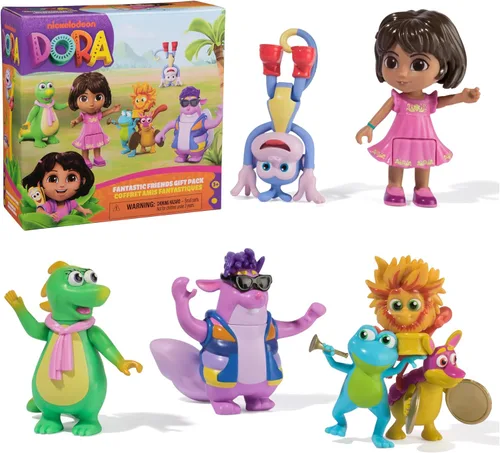 Miniatura 11 de Dora, Baila conmigo Dora, muñeca interactiva que baila con 2 faldas, frases bilingües y música, juguetes para niñas y niños a partir de 3 años