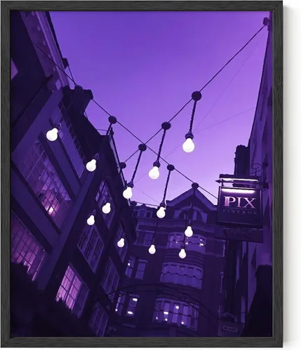 Miniatura 21 de HAUS AND HUES Arte de pared morado - Pósteres estéticos para habitación, decoración de pared morada para dormitorio, pósteres estéticos para Turvy