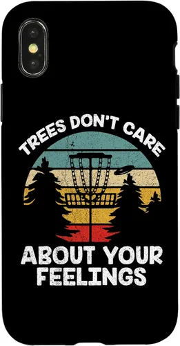 Miniatura 5 de Funda para iPhone 11 Trees Dont Care About Your Feelings Disc Golf Player Case