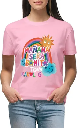 Miniatura 3 de T-Shirt Women Casual Tee Novelty Graphic T Shirts Short Sleeve Tshirt Summer Tops