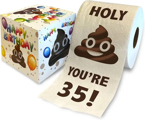 Miniatura 44 de Printed TP Holy You're 9 Birthday - Papel higiénico para regalo de cumpleaños 9, divertido regalo de cumpleaños, broma de papel higiénico, novedad