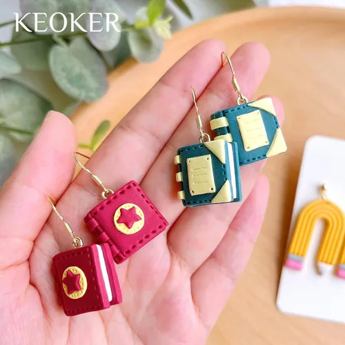 Miniatura 7 de KEOKER Cortadores de arcilla polimérica para aretes, joyas, cortadores de arcilla para estudiantes, cortadores de arcilla polimérica para pendientes
